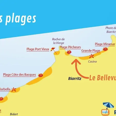 아파트 Le Bellevue Btz